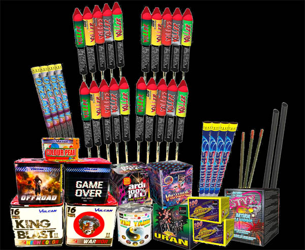 Apollo display fireworks pack
