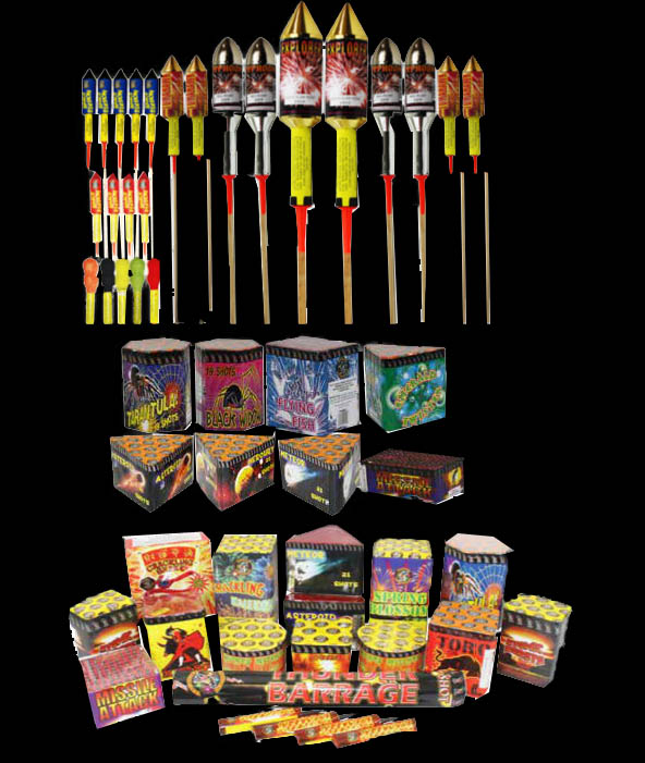 Garden Party Fireworks Guy Fawkes Pack