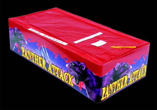 Single Ignition or Single Fuse Fireworks Panther Attack  from Sandling Fireworks