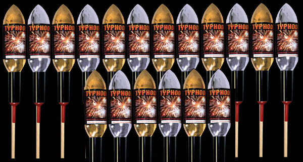 Rocket Packs - Typhoon from Sandling Fireworks