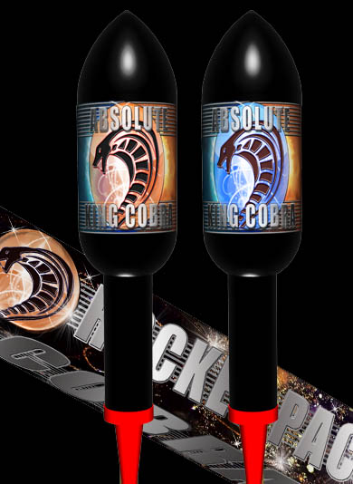  Rocket Packs -  Cobra Rocket Pack from Sandling Fireworks