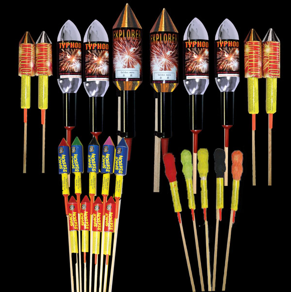 Rocket Packs - Rocket Pack 1185 from Sandling Fireworks