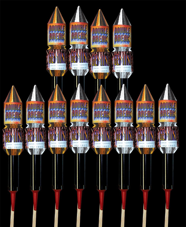 Gemini Rocket Pack from Sandling Fireworks