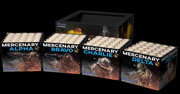 Firework Cakes & Barrages -  Mercenary