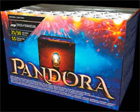 Firework Cakes & Barrages - Pandora