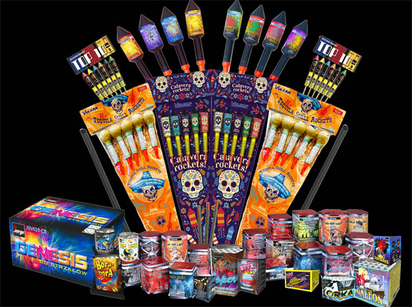 Pioneerdisplay fireworks pack