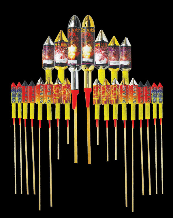 Rocket Packs - Rocket Pack 1120 from Sandling Fireworks