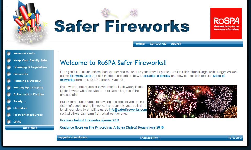 Safer Fireworks