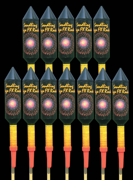 Rocket Packs - Rocket Pack 6 from Sandling Fireworks
