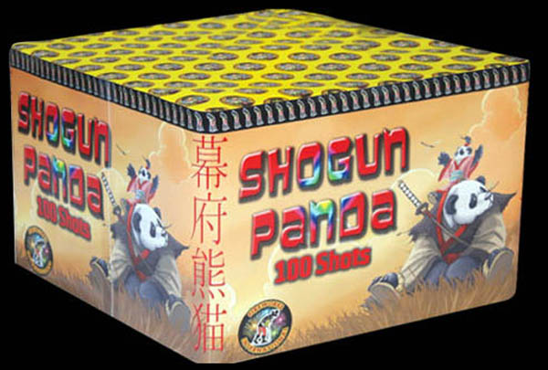 Firework Cakes & Barrages - Shogun Panda